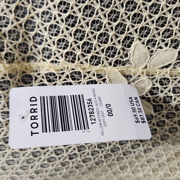 TORRID SZ 00/0 COVER UP NWT. - Picture 7 of 8